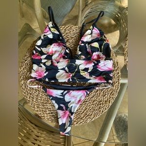 Frankie’s bikinis two piece floral bikini